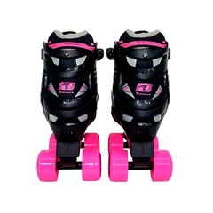 Patins Traxart Quad Minitrax - Retrô - ABEC-7 - Infantil - Foto 5