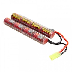 Bateria de Airsoft AEG Rossi Butterfly NiMh 9.6V 1600mAh - Foto 2