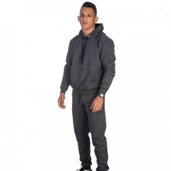 Kit Pandinus Imperador Moletom Blusa Flanelada Calça Macia Casual - Masculino - Foto 2