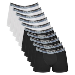 Kit Cuecas Boxer Zorba Comfortblend Duo 835 - 10 Unidades - Foto 1