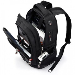 Mochila Crossgear para Notebook Executiva Resistente Saída USB Espaçosa - Masculina - Foto 5