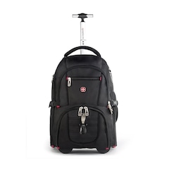 Mochila de Rodinhas Crossgear para Notebook Alça de Costas - Foto 2