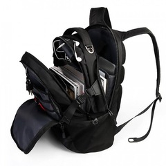 Mochila Crossgear para Notebook Esportiva Alça Reforçada Saída USB com Cadeado Embutido - Foto 5