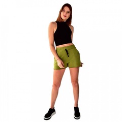 Shorts Moletom Brohood Verde Claro - Foto 3