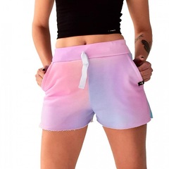 Shorts Moletom Brohood Tie Dye Claro - Foto 1