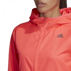 Jaqueta Corta Vento adidas Own the Run Hooded - Feminina - Foto 3