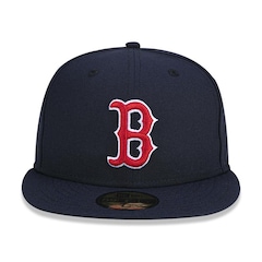 Boné Aba Reta New Era 59Fifty MLB Boston Red Sox - Fechado - Adulto - Foto 2