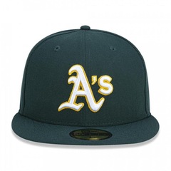 Boné Aba Reta New Era 59Fifty MLB Oakland Athletics - Fechado - Adulto - Foto 2