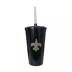 Copo Suco NFL Calderetta New Orleans Saints - 500ml - Foto 1