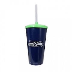 Copo Suco NFL Calderetta Seattle Seahawks - 500ml - Foto 1