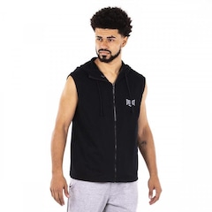 Camiseta Regata com Capuz Everlast Vintage Com Ziper - Masculina - Foto 3