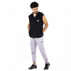 Camiseta Regata com Capuz Everlast Vintage Com Ziper - Masculina - Foto 5