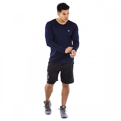 Camiseta Manga Longa Everlast Fundamentals - Masculina - Foto 3