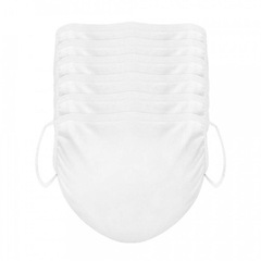 Kit Máscaras de Proteção Hanes Algodão com tripla camada Hlcm - Adulto - 6 Unidades - Foto 1