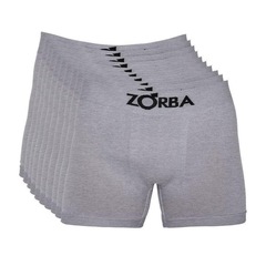 Kit de Cuecas Boxer Zorba Sem Costura 781 - 10 Unidades - Adulto - Foto 1