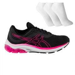 Tênis Asics Gel Pulse 11 - Masculino + Meias - 3 Pares - Foto 1