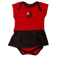 Vestido Body Torcida Baby Flamengo - Infantil - Foto 1