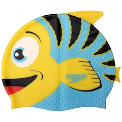 Touca de Natação Speedo Fish Cap - Infantil - Foto 1