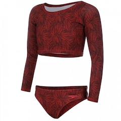 Sunkini Speedo Leaf - Infantil - Foto 2