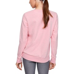 Blusão de Moletom Under Armour Favorite Fleece Sportstyle Graphic Crew - Feminino - Foto 3