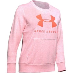 Blusão de Moletom Under Armour Favorite Fleece Sportstyle Graphic Crew - Feminino - Foto 5