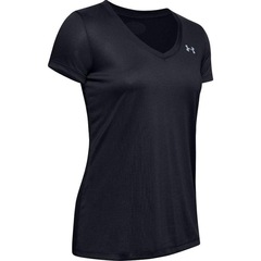 Camiseta Under Armour Tech Short Sleeve V Neck - Feminina - Foto 2