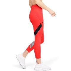 Calça Legging Under Armour Rush Embossed Shine Graphic Crop - Feminina - Foto 4