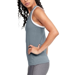 Camiseta Regata Under Armour HeatGear Armour Racer - Feminina - Foto 4