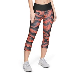 Calça Capri Under Armour Print HeatGear Armour - Feminina - Foto 1