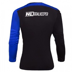 Camisa de Goleiro N1 Azul e Preta - Foto 2