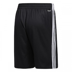 Bermuda adidas Malha 3 Listras - Masculina - Foto 4