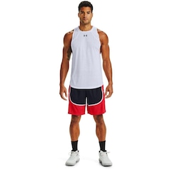 Shorts Under Armour Baseline Retro - Masculina - Foto 3
