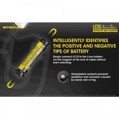 Carregador com Função Powerbank Nitecore Lc10 - Foto 2