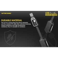 Carregador com Função Powerbank Nitecore Lc10 - Foto 5