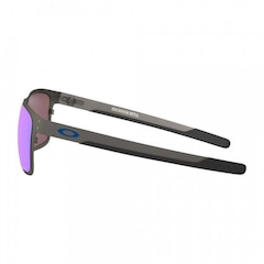 Óculos de Sol Oakley Holbrook Metal Matte Gunmetal Prizm Sapphire Polarized - Unissex - Foto 2