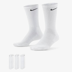 Meias Everyday Cushion Crew Cano Alto Nike Unissex - Foto 2