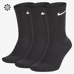 Meias Everyday Cushion Crew Cano Alto Nike Unissex - Foto 1