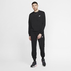 Blusão de Moletom Nike Sportwear Club Crew BB - Masculino - Foto 3