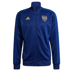 Jaqueta Boca Juniors adidas 3-Stripes - Masculina - Foto 2