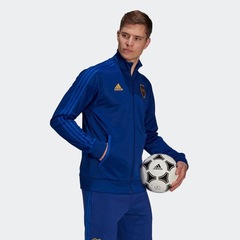 Jaqueta Boca Juniors adidas 3-Stripes - Masculina - Foto 4