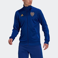 Jaqueta Boca Juniors adidas 3-Stripes - Masculina - Foto 6