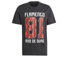 Camiseta do Flamengo adidas Estampada - Masculina - Foto 3