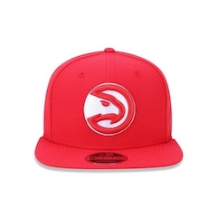 Boné Aba Reta New Era 9Fifty Original Fit Nba Atlanta Hawks Team Color - Snapback - Adulto - Foto 2