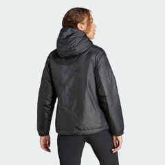 Jaqueta adidas Essentials Insulated com Capuz - Feminina - Foto 5