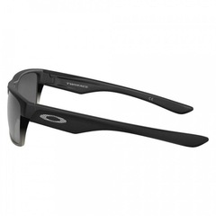 Óculos de Sol Oakley Two Face Matte Chrome Iridium - Unissex - Foto 2