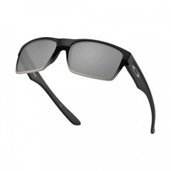 Óculos de Sol Oakley Two Face Matte Chrome Iridium - Unissex - Foto 4
