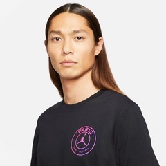 Camiseta Nike Jordan X Psg Logo - Masculina - Foto 3