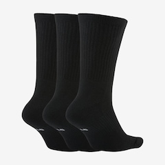 Kit Meias Cano Médio Nike Everyday Crew com 3 Pares - Adulto - Foto 2