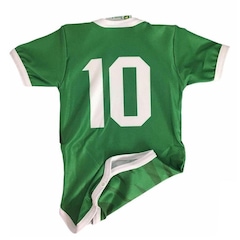 Body Polo do Palmeiras Torcida Baby Proteção Uv - Infantil - Foto 1