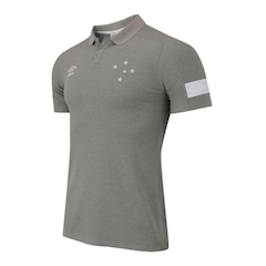 Camisa Polo do Cruzeiro 2018 Umbro - Masculina - Foto 3